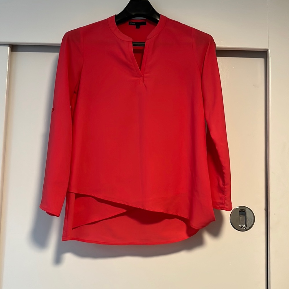 Guc faux wrap front blouse gibson. Size xs but fits more like small